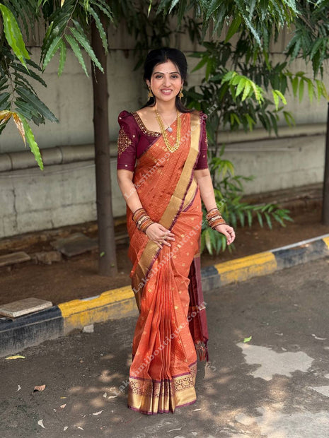 Vintage Semi Kanchi Silk