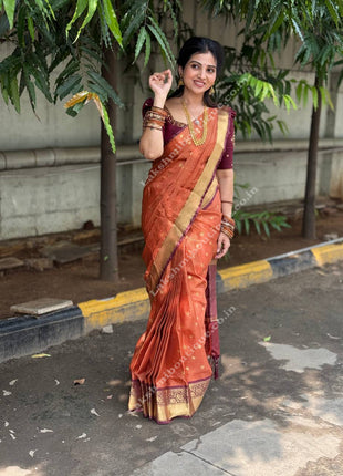 Vintage Semi Kanchi Silk