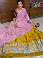 Lehenga in Free Size (Semi Stitched )