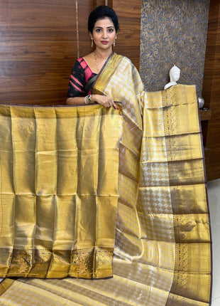 Katan Silk With Aari Work Blouse