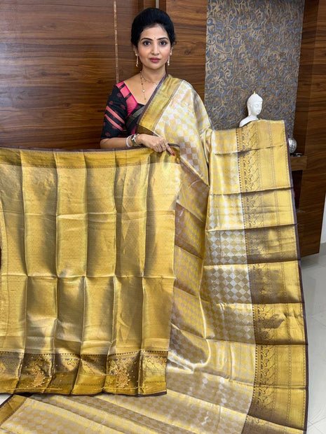 Katan Silk With Aari Work Blouse