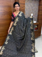 Semi Raw Silk