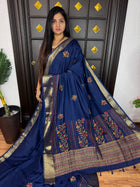 Chinnon Blended Linen With Hand Embroidery