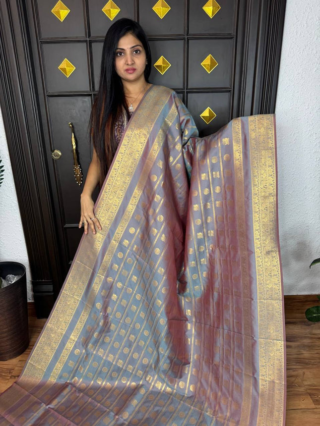 Kanchi Silk Gold Zari