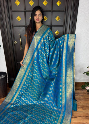 Kanchi Silk Gold Zari