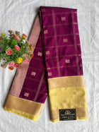 Premium Kanchi Silver Zari