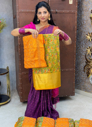 Saree Blouse Combo