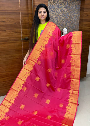 Premium Kanchi Gold Zari Pallaku Design