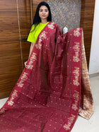 Semi Raw Silk