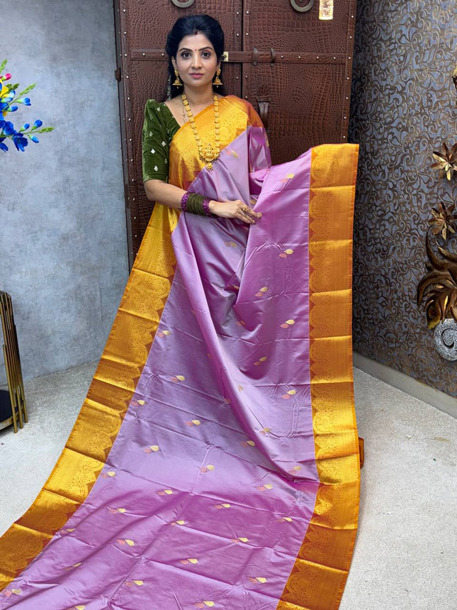 Premium Kanchi Gold Zari