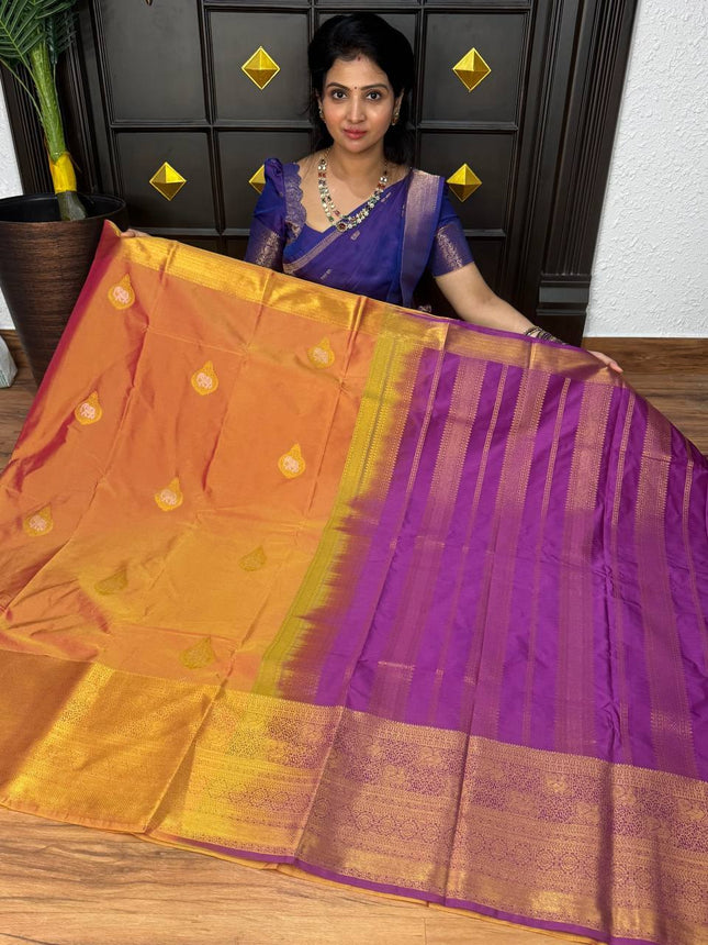 Premium Kanchi Gold Zari