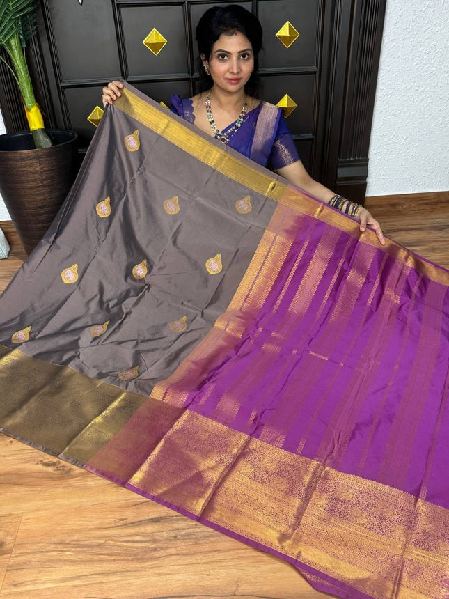 Premium Kanchi Gold Zari