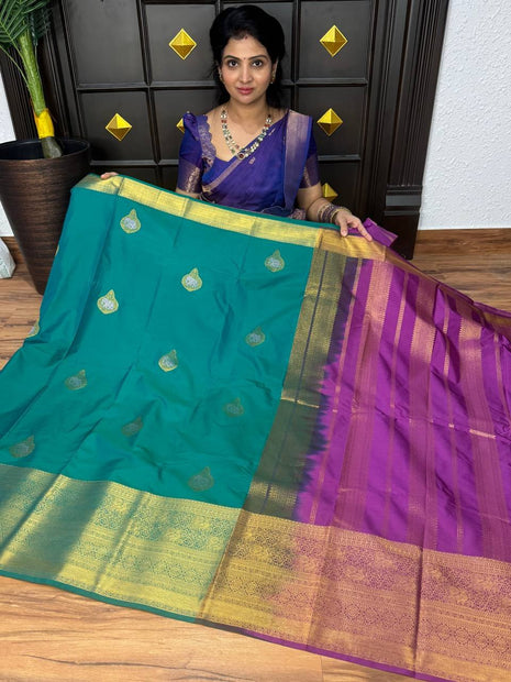 Premium Kanchi Gold Zari