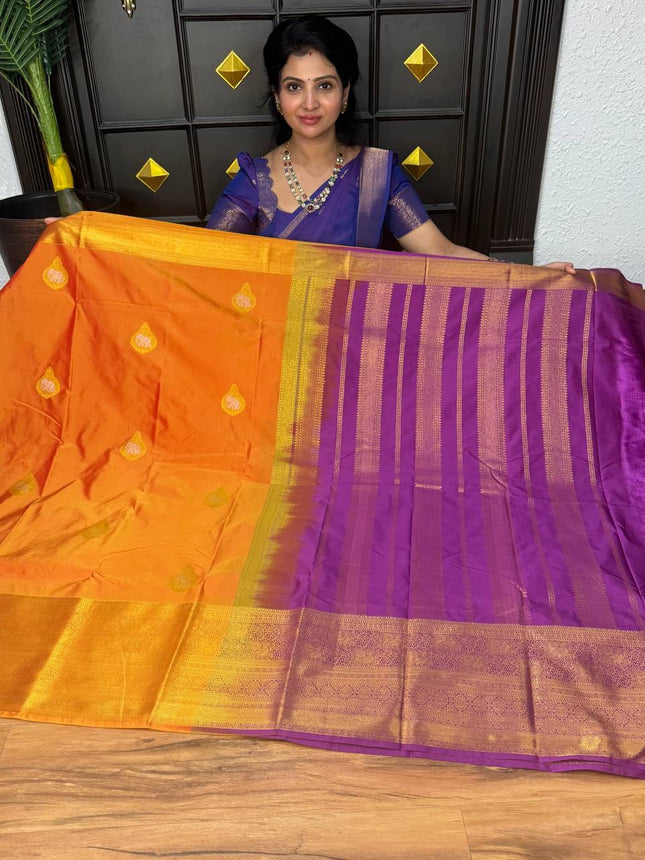 Premium Kanchi Gold Zari