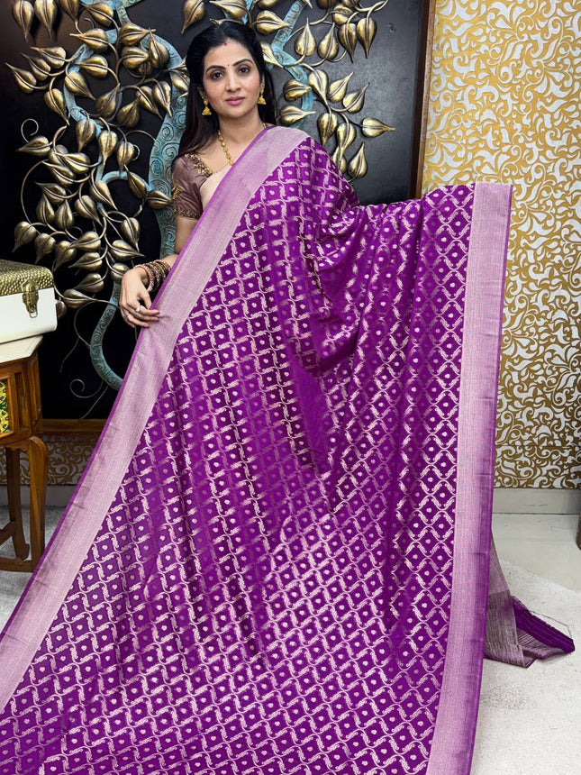 Pure Georgette Banarasi