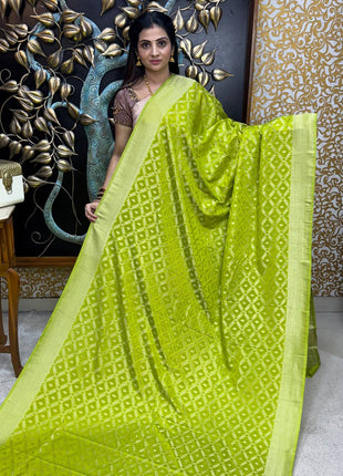 Pure Georgette Banarasi