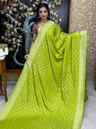 Pure Georgette Banarasi