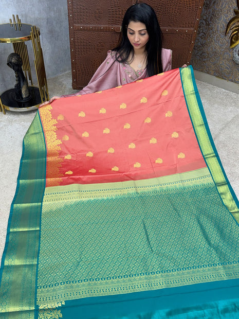 Premium Kanchi Gold Zari