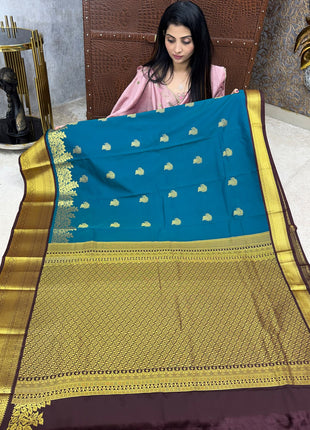 Premium Kanchi Gold Zari