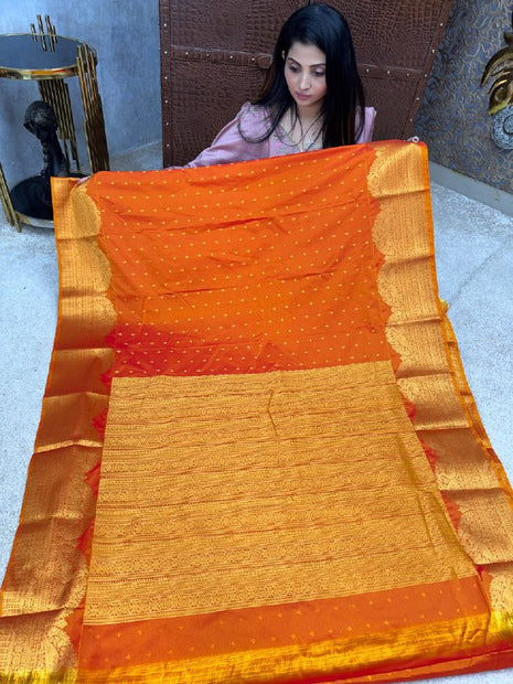 Premium Kanchi Gold Zari