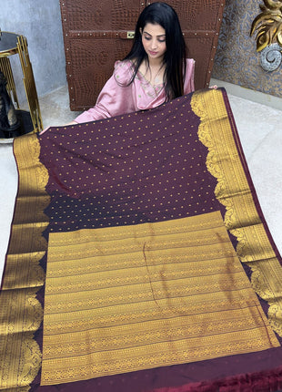 Premium Kanchi Gold Zari