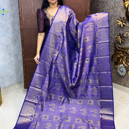 Premium Kanchi Gold Zari