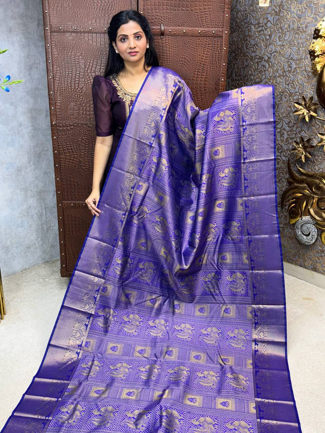 Premium Kanchi Gold Zari