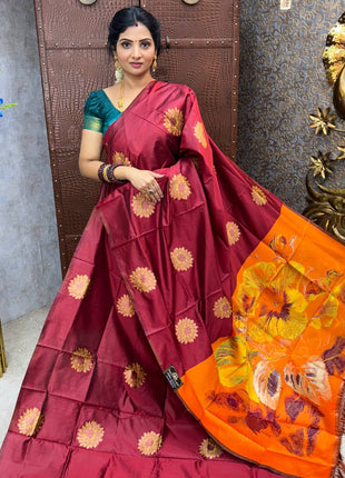 Semi kanchipuram Silk