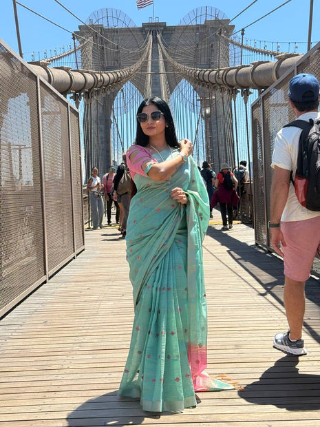 Jaipur Cotton with French Knots