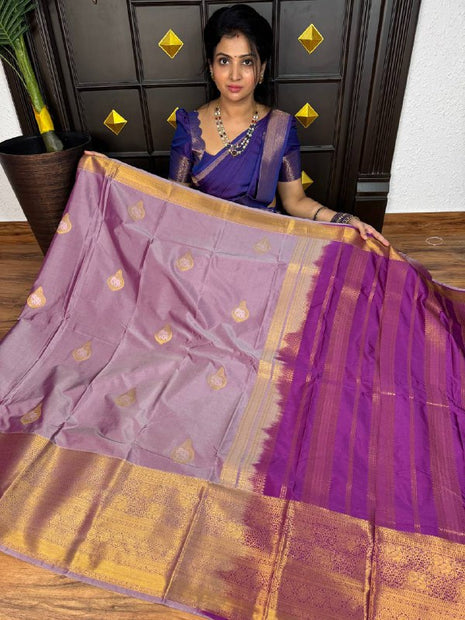Premium Kanchi Gold Zari