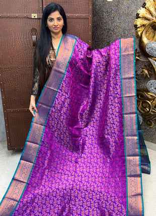 Triple Shade Kanchi Silk