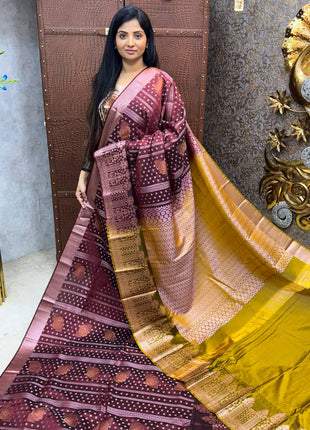 Kanchi Silk Gold Zari