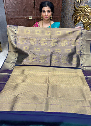 Premium Kanchi Gold Zari