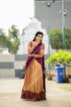 Lehenga is Free Size (Semi Stitched )