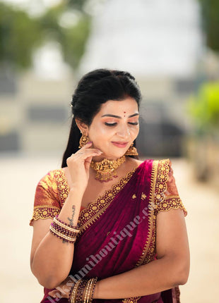 Lehenga is Free Size (Semi Stitched )