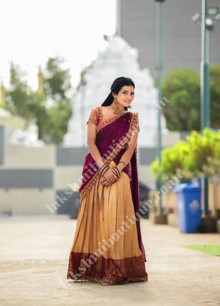 Lehenga is Free Size (Semi Stitched )