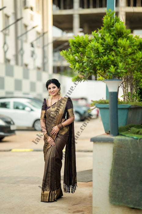 Premium Kanchi Gold Zari