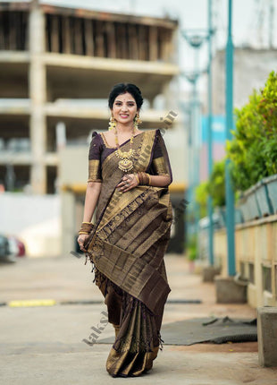 Premium Kanchi Gold Zari