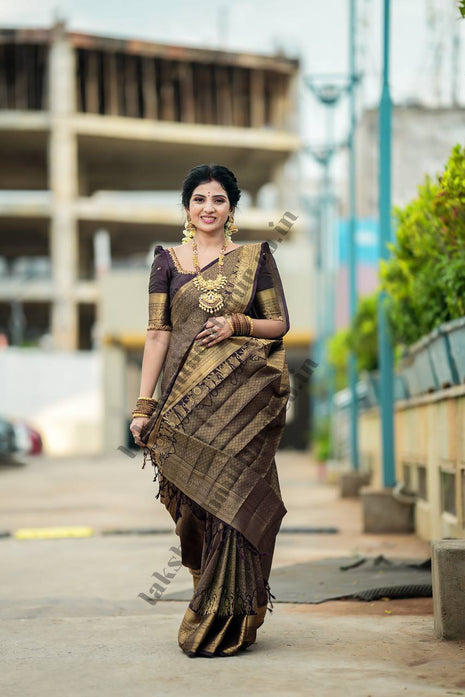 Premium Kanchi Gold Zari