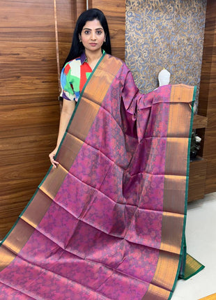 Semi Raw Silk Sarees