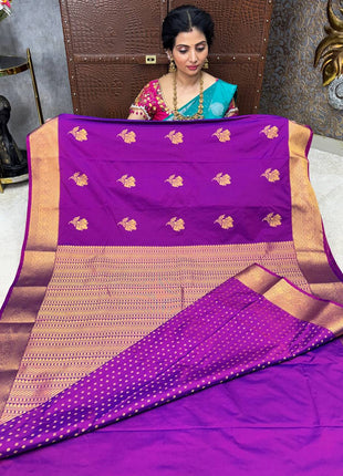 Premium Kanchi Gold Zari