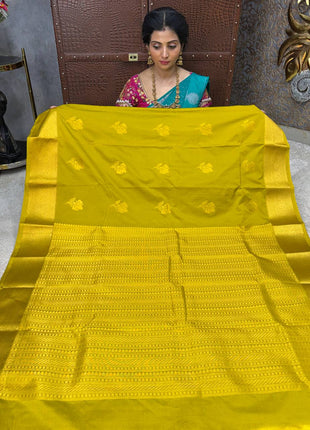 Premium Kanchi Gold Zari
