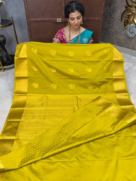 Premium Kanchi Gold Zari