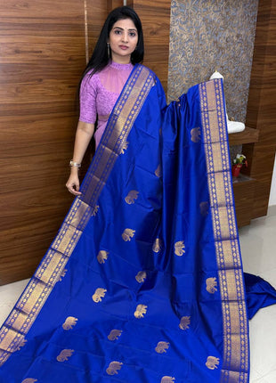 Kanchi Silk Gold Zari