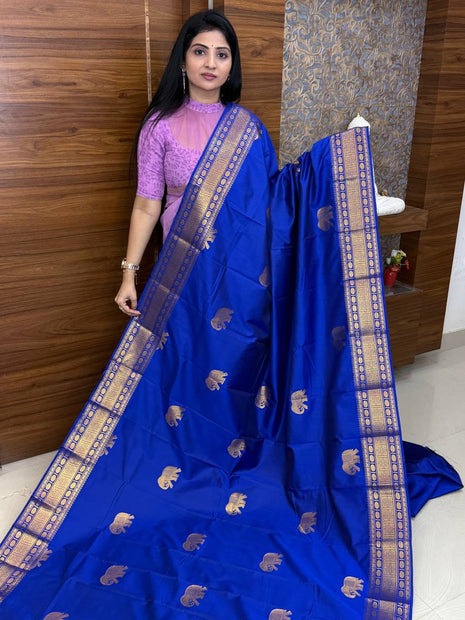 Kanchi Silk Gold Zari