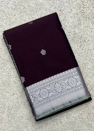 Kanchi Silk Silver Zari