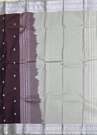 Kanchi Silk Silver Zari