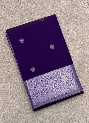 Kanchi Silk Silver Zari