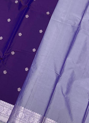 Kanchi Silk Silver Zari