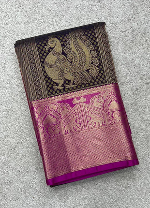 Premium Kanchi Gold Zari